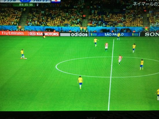 2014ブラジルワールドカップ開幕