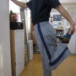 もも前大腿四頭筋ストレッチ