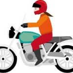 2輪,オートバイ,バイク,運転,ドライブ,転倒,怪我,骨折